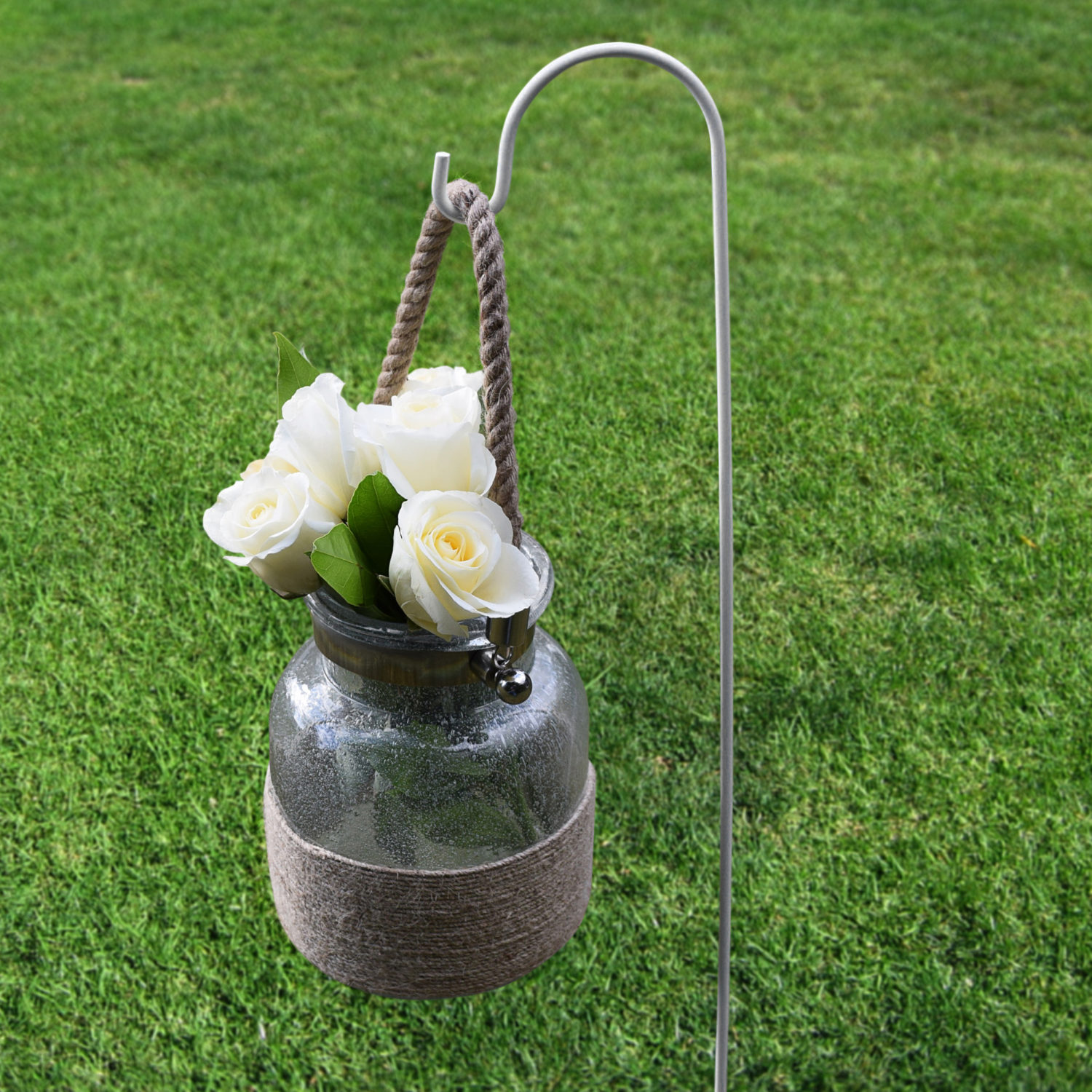 hanging flower shepherd hook