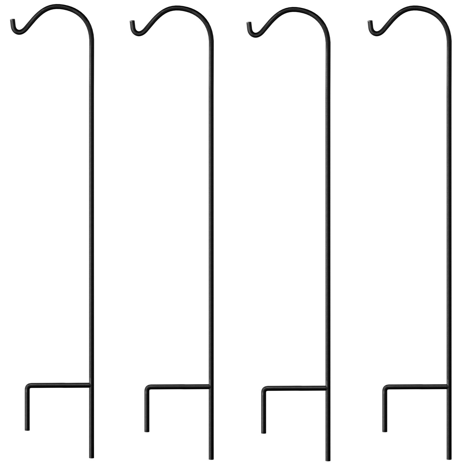 Feeder /& Hanging Baske Birdhouse 4-Pack Heavy Duty Stainless Steel Branch Hook