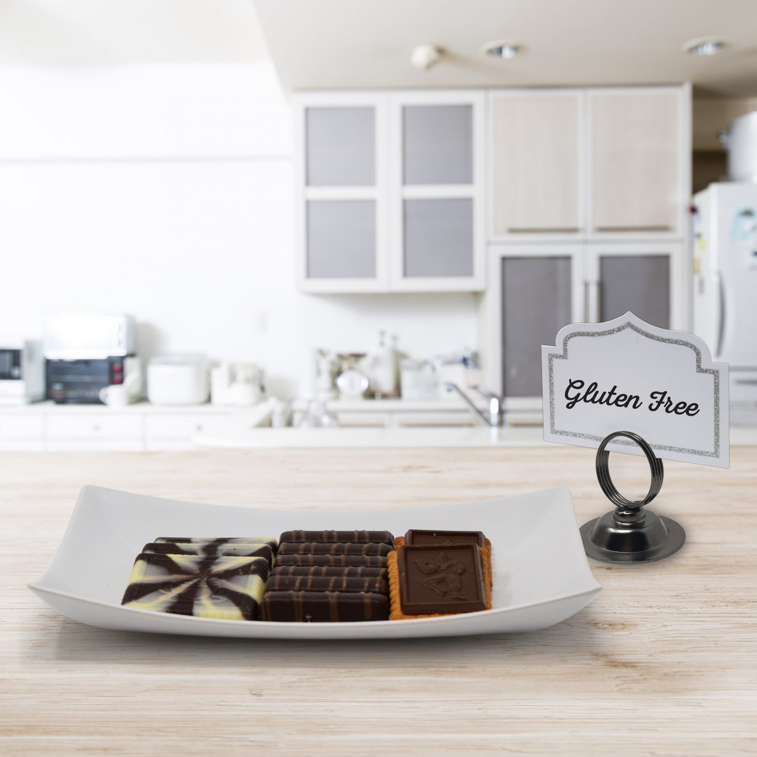 Table Cardholder Tabletop Menu Holder HarpClip Number Holder Recipe