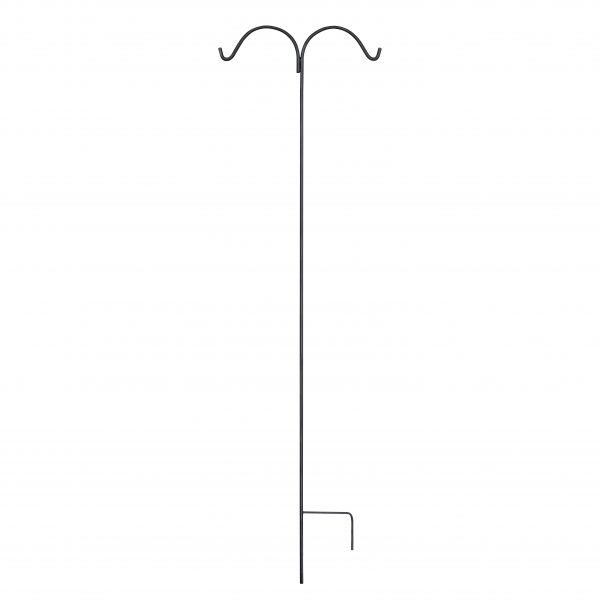 Shepherd Hook, Solid Single Piece Heavy Duty Premium Metal Hook Hangers 