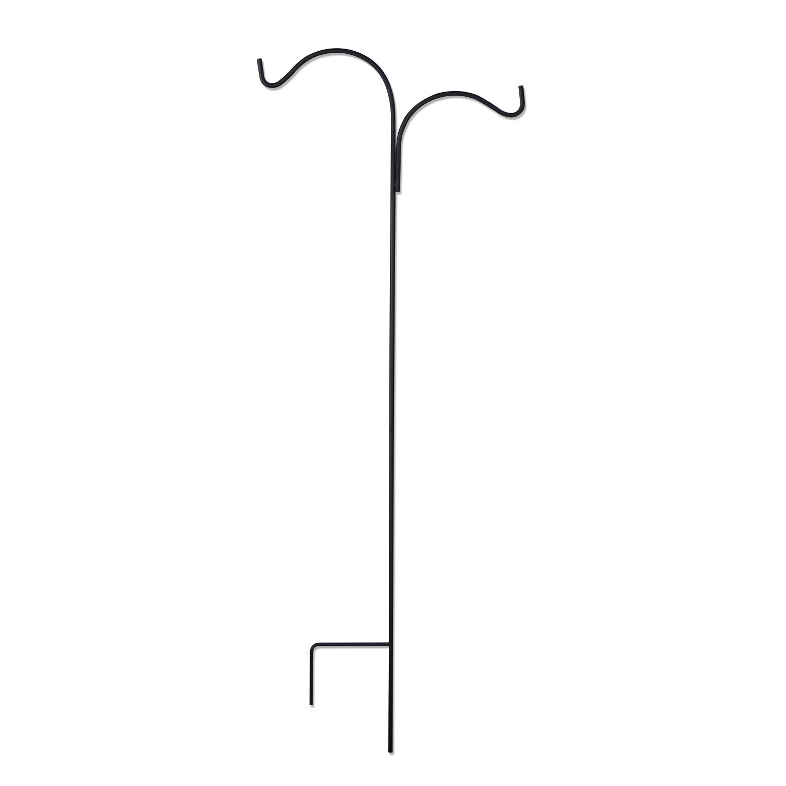 Double Sided Shepherd Hook 65 Inch Heavy Duty 1/2 inch Thick Steel With