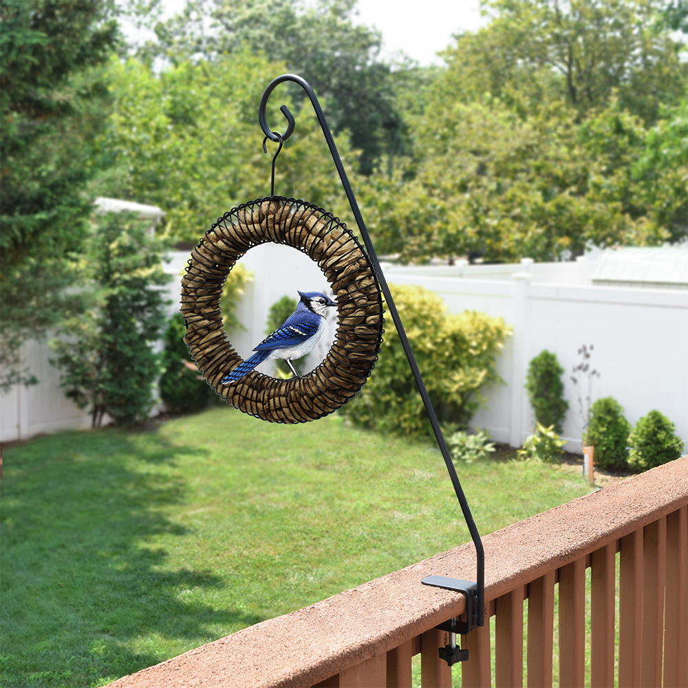 Hanging Peanut Wreath Bird Feeder, 16 Inch, Rust & UV Resistant