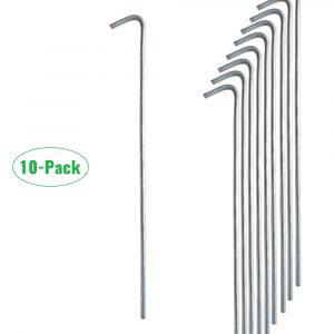 Steel Torch Stakes, 4-Pack, Compatible with Tiki Torches and Other Brands, Outdoor  Torch Stand Ground Stake for Freestanding Poles, Umbrellas, Flagpoles, Fishing  Rods – 1337nih