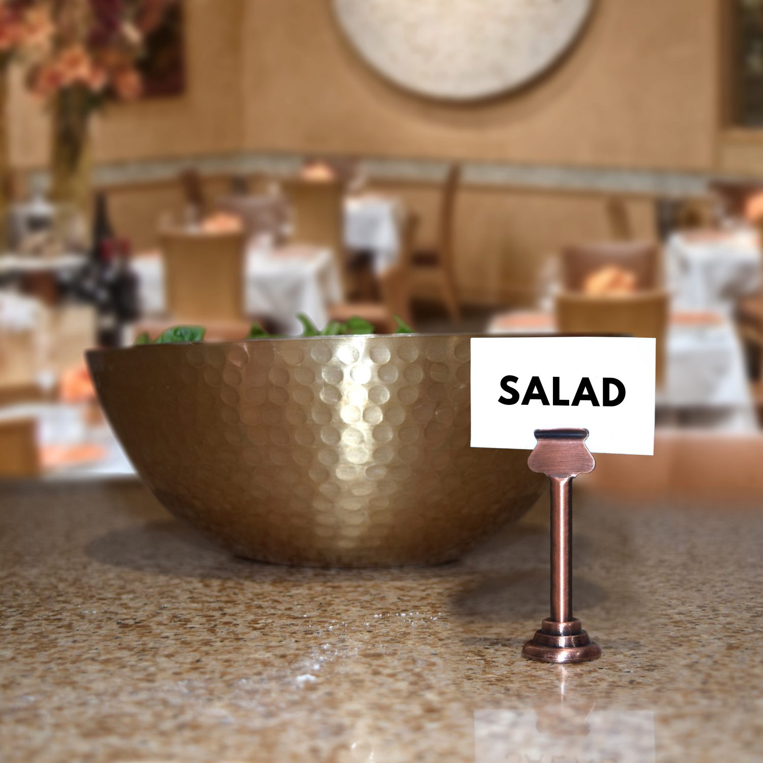 Place Card Holder, Table Cardholder Tabletop Menu Holder, Number Recipe