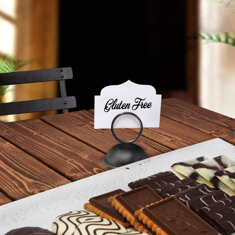 Table Cardholder Tabletop Menu Holder HarpClip Table Number Holder