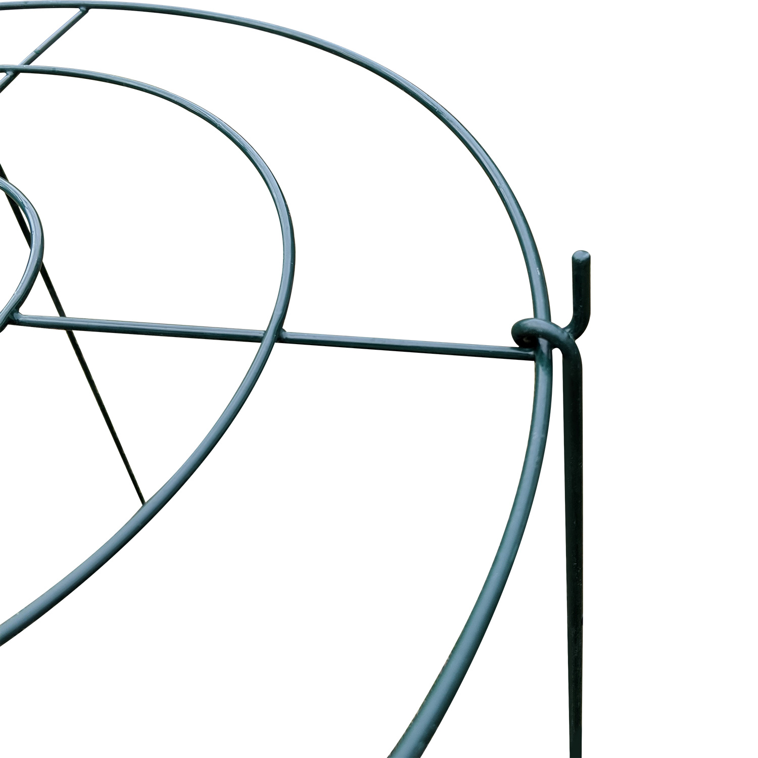 Round Plant Support, 3Pack, 18 in Diameter, 23 in Height, Grow Through