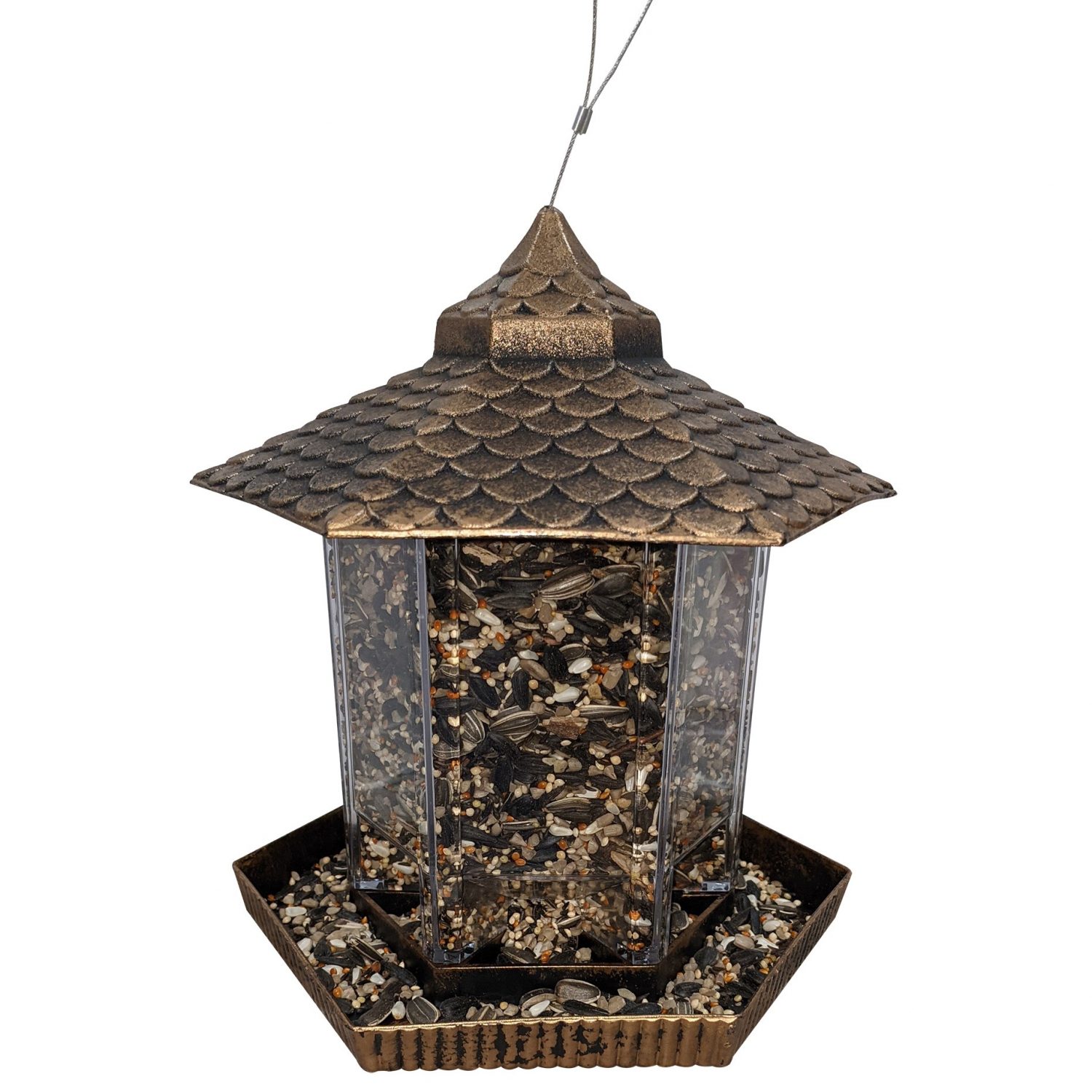 Paisley Sky Gazebo Bird Feeder - Pierce Milling Inc.