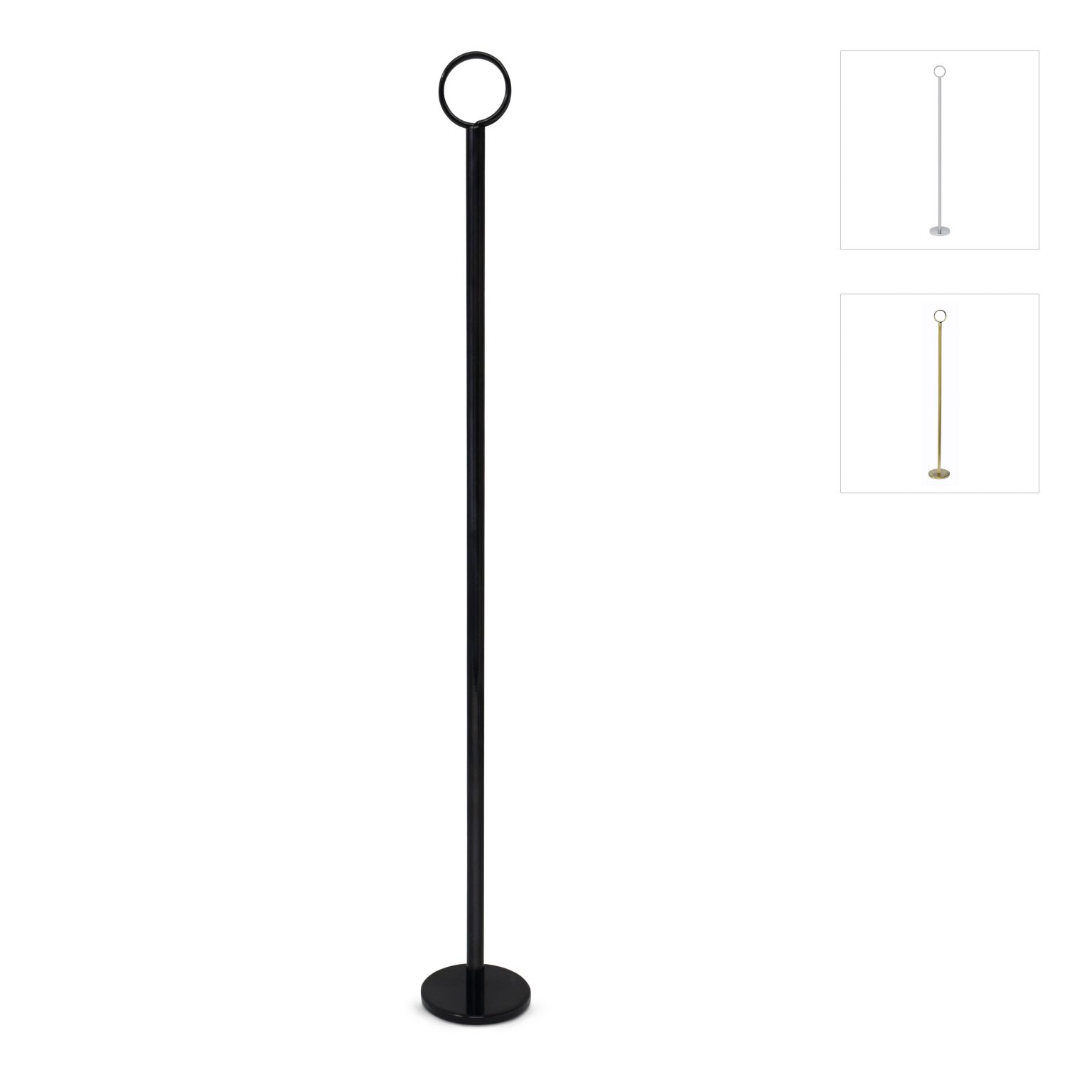 Place Card Holder 18 in Tall, 12 pack, Black, Table Cardholder Tabletop